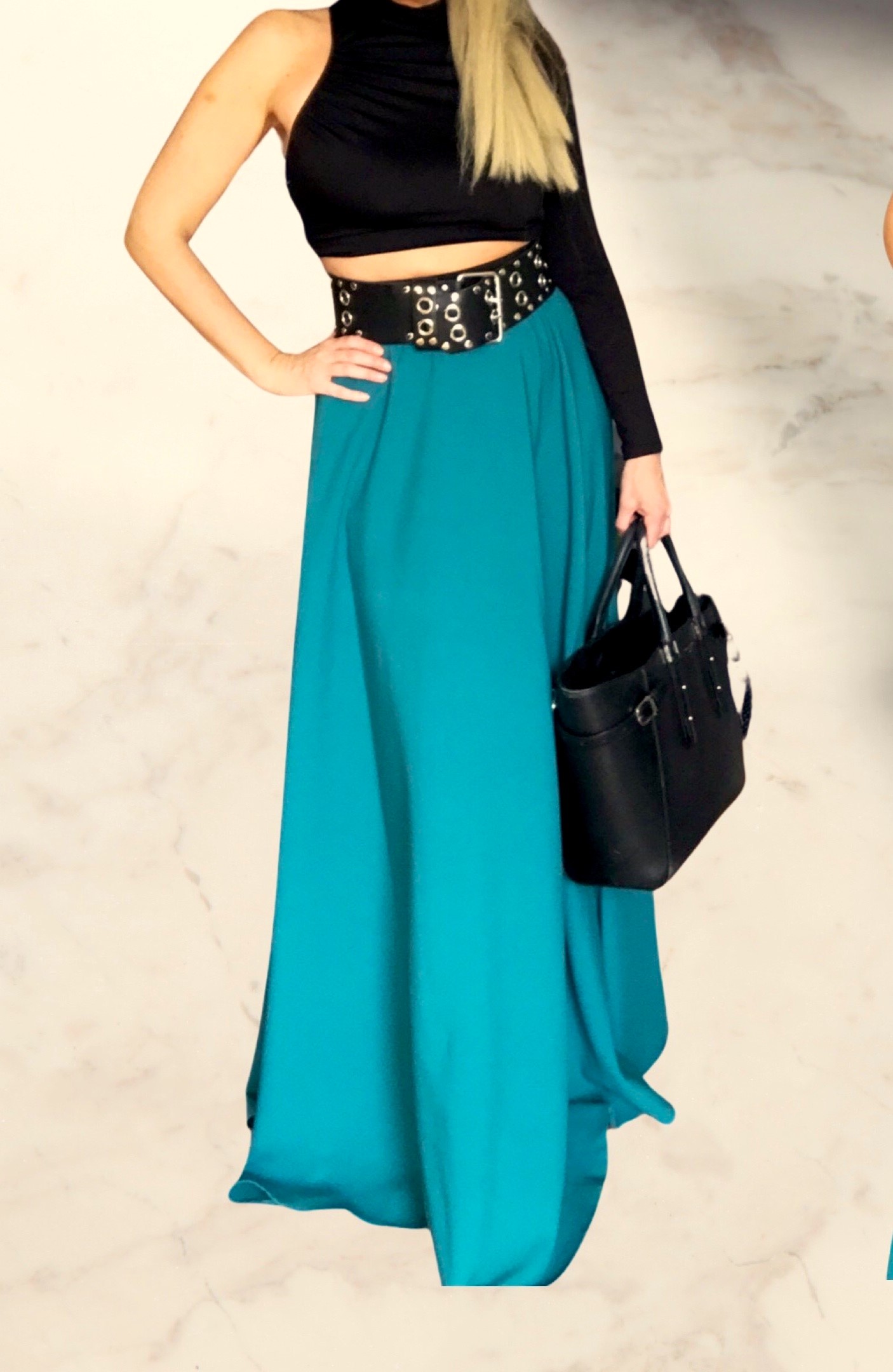 Dlouhá letní sukně - maxi sukně BOROS SK-L-GRB08